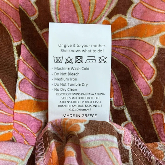 Anthropologie Devotion Twins Platania One Shoulder Top Size L - Picture 9 of 12